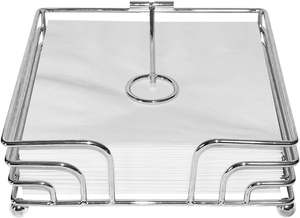 <b>Napkins</b> Tissue Holder Stand Hotel Restaurants Centerpiece Items Table Decorative <b>Silver</b> Plated <b>Napkin</b> Stand Easy Portable Crafts - Product Image 6