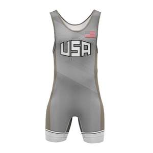 Vente en gros de maillots de lutte pour jeunes par sublimation personnalisés maillots de lutte pour hommes avec maillots de lutte personnalisés - Product Image 5