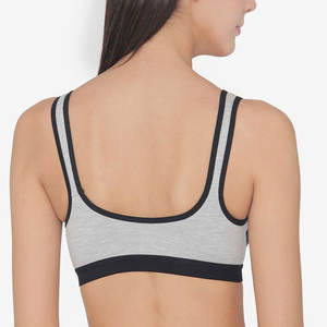 Soutien-gorge de sport pour femmes de meilleure qualité pour le fitness Impression unique Respirant et grande taille Fabriqué en usine Vêtements d'entraînement avec logo avant - Product Image 4