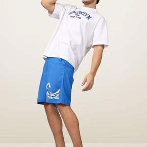 Nouvelle arrivée sur mesure shorts de sérigraphie légers pour hommes promotion de style de luxe shorts vintage au design unique pour hommes - Product Image 4