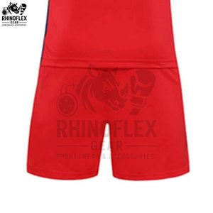 Uniforme de volley-ball unisexe de haute qualité fabriqué en usine, logo personnalisé, dernier design OEM, uniforme de volley-ball 100% polyester pour adultes - Product Image 4