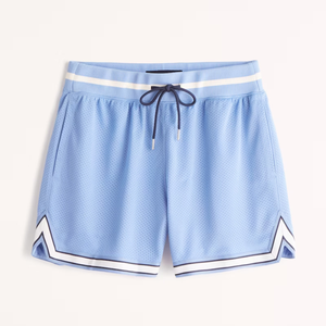 Nouveauté 2023 : Short de bain décontracté pour homme, 100 % coton, respirant, séchage rapide, écologique, avec logo personnalisé et couleur sur mesure - Product Image 3