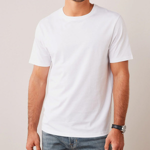 T-shirt col rond 100 % coton pour homme – Collection été, logo personnalisé, tee-shirt décontracté de haute qualité - Product Image 4