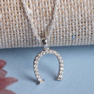 Achetez des pendentifs en argent sterling 925 de qualité supérieure pour femmes et filles, en or 18 carats, or 9 carats, or rose, zircon, diamant, perle, avec motif animal, fermoir boîte, tendance - Product Image 2