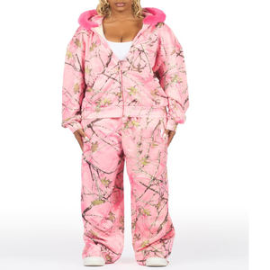 Ensemble de survêtement pour femmes, jogging décontracté, ensemble sans couture, confortable, respirant, tenue de sport pour l'entraînement et la course à pied - Product Image 5