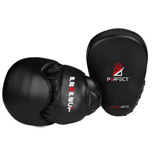 2025 gros cuir léger entraînement coup de pied Focus Pad confortable antidérapant couleur unie pour les produits de boxe - Product Image 5