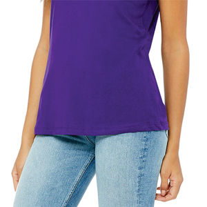 Airlume-Camiseta holgada de manga corta para mujer, Camiseta de algodón peinado y anillo, 32 onzas, 100% - Product Image 5