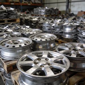 Chatarra de Ruedas de Aleación de Aluminio 99% Ruedas Automotrices para Fundidores de Aluminio Secundario - Product Image 5