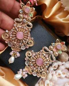 Pakistani <b>Jhumka</b> <b>Earrings</b> Top Trendy Quality For Women Wedding Latest Designs Premium Quality For Sale - Product Image 5