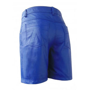 Short d'été en cuir pour hommes de conception personnalisée OEM Short en cuir de haute qualité, léger, haute performance, style décontracté - Product Image 2