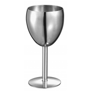 Copa de vino de aluminio personalizada, accesorios de mesa para cocina, de acero, a la venta - Product Image 1