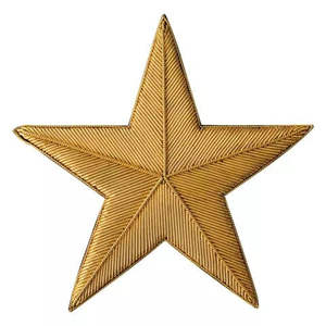 Insignes faits à la main à la mode OEM 2025 en fil métallique rectangulaire Patch cousu en tissu personnalisable brodé à la main - Product Image 4