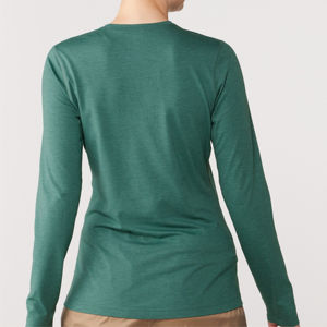 Venta caliente personalizado Color sólido todos los tamaños mujeres camisetas nueva llegada personalizado en blanco liso 100% algodón Slim Fit mujeres camisetas - Product Image 6