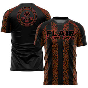 Maillot de football personnalisé pour enfants au design rétro meilleure qualité 100% polyester confortable respirant ensemble de hauts courts à l'avant nom OEM national - Product Image 6