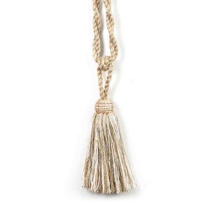 Dual Fiber Woven Rattan Curtain <b>Tie</b> <b>Back</b>, Rustic Curtain <b>Tie</b> <b>Back</b>, Bohemian Curtain <b>Tie</b> <b>Back</b> Reef Twisted Rope Curtain Tiebacks - Product Image 4