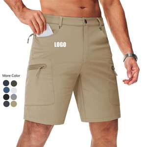 กางเกงขาสั้นสำหรับวิ่งกันน้ำระบายอากาศได้ดีสำหรับผู้ชายกางเกงขาสั้นออกกำลังกายฟิตเนสสไตล์ไฮสตรีทปรับแต่งโลโก้ได้ตามต้องการ - Product Image 5