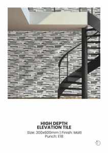 Carreaux de mur extérieur en porcelaine 300x600mm, façade de qualité supérieure - Product Image 4