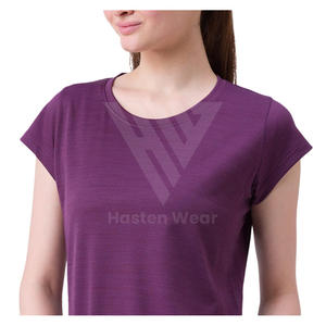 Camisetas Deportivas para Mujer, para Entrenamiento, Gimnasio, Fitness, Diseño Moderno, Secado Rápido, Lisas y Teñidas - Product Image 4