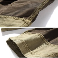 Shorts cargo unis pour hommes, taille haute, fermeture boutonnée, respirants, style urbain, longueur bermuda, en toile, séchage rapide