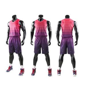 Uniformes de basket-ball sublimés personnalisés pour hommes de haute qualité, kit de conception de sublimation de plusieurs couleurs, uniformes de club d'équipe - Product Image 3