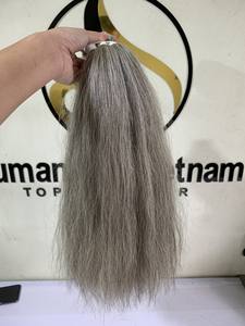 Extensiones de cabello humano vietnamita virgen brasileño, cabello de calidad 10a, venta al por mayor, muestra gratis - Product Image 5