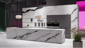 Custom Kitchen Bathroom Vanity <b>Tops</b> Porcelain Natural Stone Countertops Carrara Calacata Marble for Hotel Projects Prefab Cut - Product Image 2