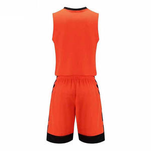 OEM haut tendance 2024 bonne qualité uniforme de basket-ball séchage rapide hommes uniforme de basket-ball manches courtes uniforme d'équipe de basket-ball - Product Image 2