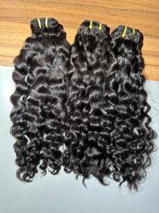 ผมคนผมหยิกธรรมชาติแบบ100% ผมคนอินเดียแบบหยิกสำหรับต่อผมตรง - Product Image 3