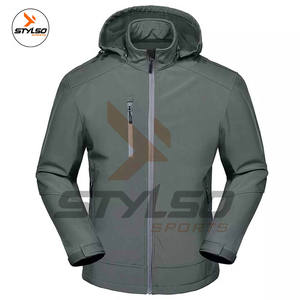 Chaqueta de caza cortavientos Chaqueta táctica de concha suave con abrigo de camuflaje Chaqueta impermeable para acampar al aire libre Senderismo - Product Image 3