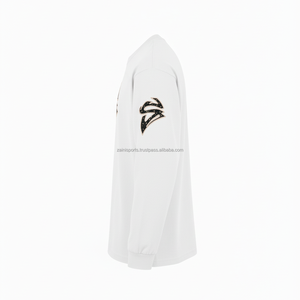 320 GSM coton polaire université veste unisexe chaud Streetwear Style personnalisé brodé Logo conception femmes respirant sweats - Product Image 3