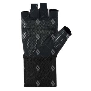 Gants de sport respirants et ventilés à demi-doigts, avec paume rembourrée antidérapante en maille, pour entraînement en salle de sport, unisexe, vente en gros - Product Image 3