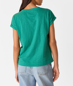 Camiseta con cuello en V para mujer de la mejor calidad - Product Image 3