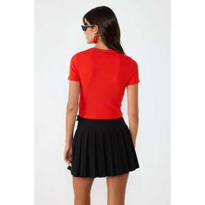 Camiseta de Algodón con Adornos de Piedras - Product Image 5