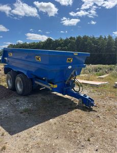 Remolque volquete de granja agrícola de construcción de calidad con eje y motor para fines de tractor nuevo y usado - Product Image 2