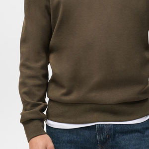 Sweat-shirt pour homme avec service OEM, prix d'usine, matière respirante, prix de gros pour les acheteurs en gros / Manches longues avec capuche et poches - Product Image 5