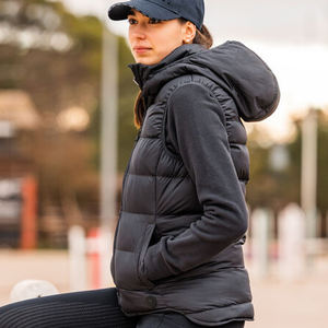 Chaleco acolchado a granel para Mujer | Chaleco cálido ligero para montar y exteriores | Diseño OEM de calidad de fábrica - Product Image 6