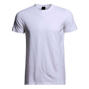 T-shirts en Polyester personnalisés Logo imprimé OEM/ODM, échantillon personnalisé chemise unie pour hommes - Product Image 5