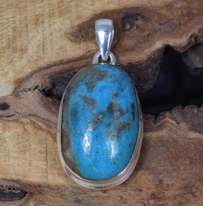 Pendentif en turquoise fait à la main, bijoux en argent sterling 925, pierres précieuses, collier élégant pour femmes, cadeau tendance - Product Image 3