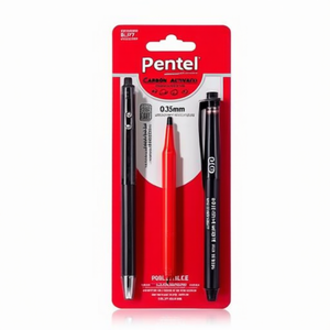 Pentel EnerGel Document BLP77 0.35mm Red Roller <b>Pen</b> Geltintenroller with 0.35mm Thickness - Product Image 1