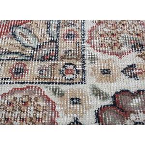 Tapis en laine noués à la main de grande taille, style vintage, motif médaillon rouge et orange, pour salon ou couloir - Pae-2448 - Product Image 3