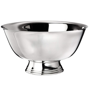 Wine chiller bowl Golden Metal Champagne <b>Ice</b> Bowls Round Shape Wine Cooler for Beer Soft <b>Drink</b> Hotels Party Barware Use - Product Image 2