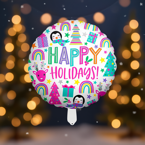 Globo de Feliz Navidad de 45 cm, Decoración para Fiestas, Celebración Navideña - Product Image 3