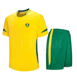Tenue de football personnalisée haut de gamme pour hommes et femmes, maillot et short à séchage rapide, vêtements de sport respirants, uniforme d'équipe, usine OEM - Product Image 1