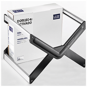 Dark Grey 40-Page Hanging Basket <b>File</b> <b>Organizer</b> for A4 Documents-Leitz - Product Image 2