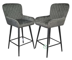 Black Metal Eco-Friendly Comfortable High Adjustable Bar <b>Stool</b> Iron Frame Modern Design for Commercial Use Hotels Restaurants - Product Image 5