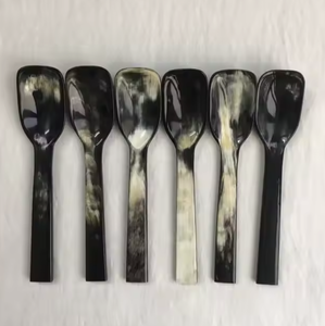 Cuchara de Cuerno Hecha a Mano, Tamaño Perfecto para Sopa, para el Hogar o Restaurante, Ágata - Product Image 5