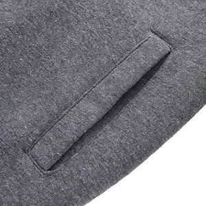 Sudadera con Capucha para Jóvenes, Otoño, Cálida, con Cierre Completo, 100% Algodón, Chaqueta de Felpa, Holgada, Transpirable, con Diseño Bordado en Relieve - Product Image 3