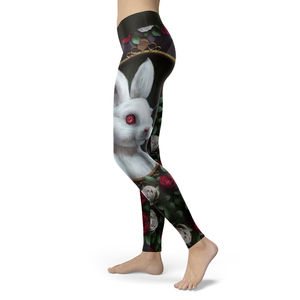 Pantalon de yoga taille moyenne OEM avec logo gaufré Leggings d'entraînement de gymnastique taille haute brillants pour femmes avec poches à motif solide - Product Image 2