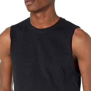 Men Gym <b>Stringer</b> Muscle Fit Tank Tops Fitness Workout Shirt Customized Design Color Gym Workout Tank Top Singlet for Men Use - Product Image 5