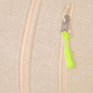 เสื้อฮู้ดซิปแบบวินเทจลำลองสำหรับทุกเพศ ผ้าฟลีซโพลีเอสเตอร์ 100% เป็นมิตรกับสิ่งแวดล้อม ระบายอากาศได้ดี เหมาะสำหรับฤดูหนาว คุณภาพสูง ปักลายอย่างดี - Product Image 4